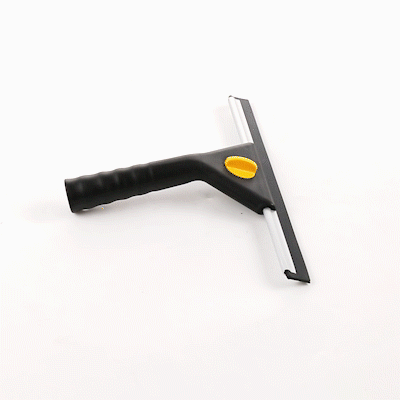 Clean Tek Professional Black Plastic Window Squeegee - 9 3/4" - 1 count box