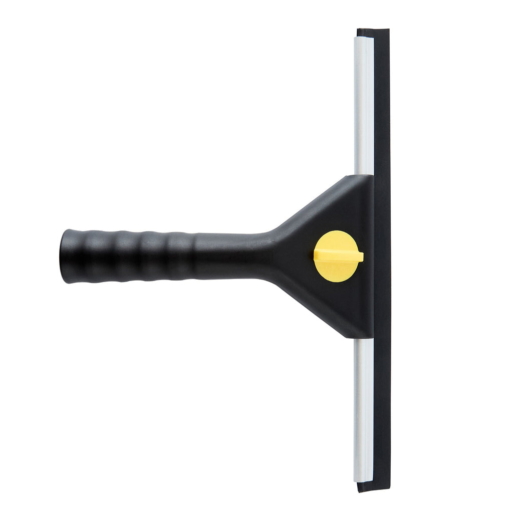Clean Tek Professional Black Plastic Window Squeegee - 9 3/4" - 1 count box