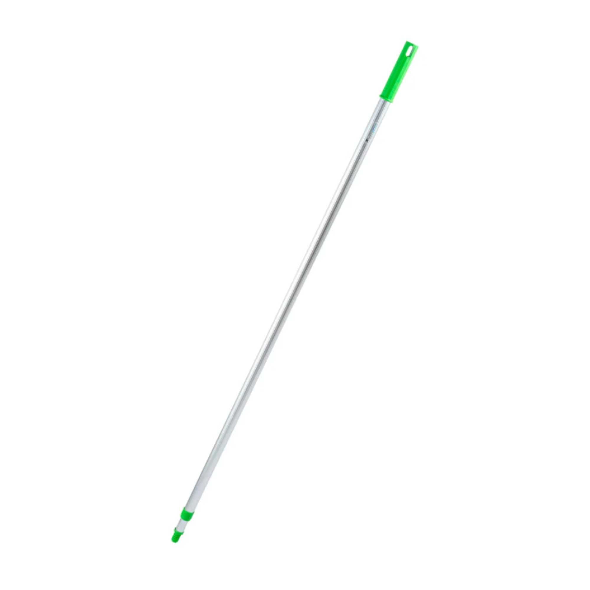 Clean Tek Professional Aluminum 2-Section Telescopic Handle - for Window Strip Washer and Floor Squeegee, Threaded - 51 1/4" - 1 count box
