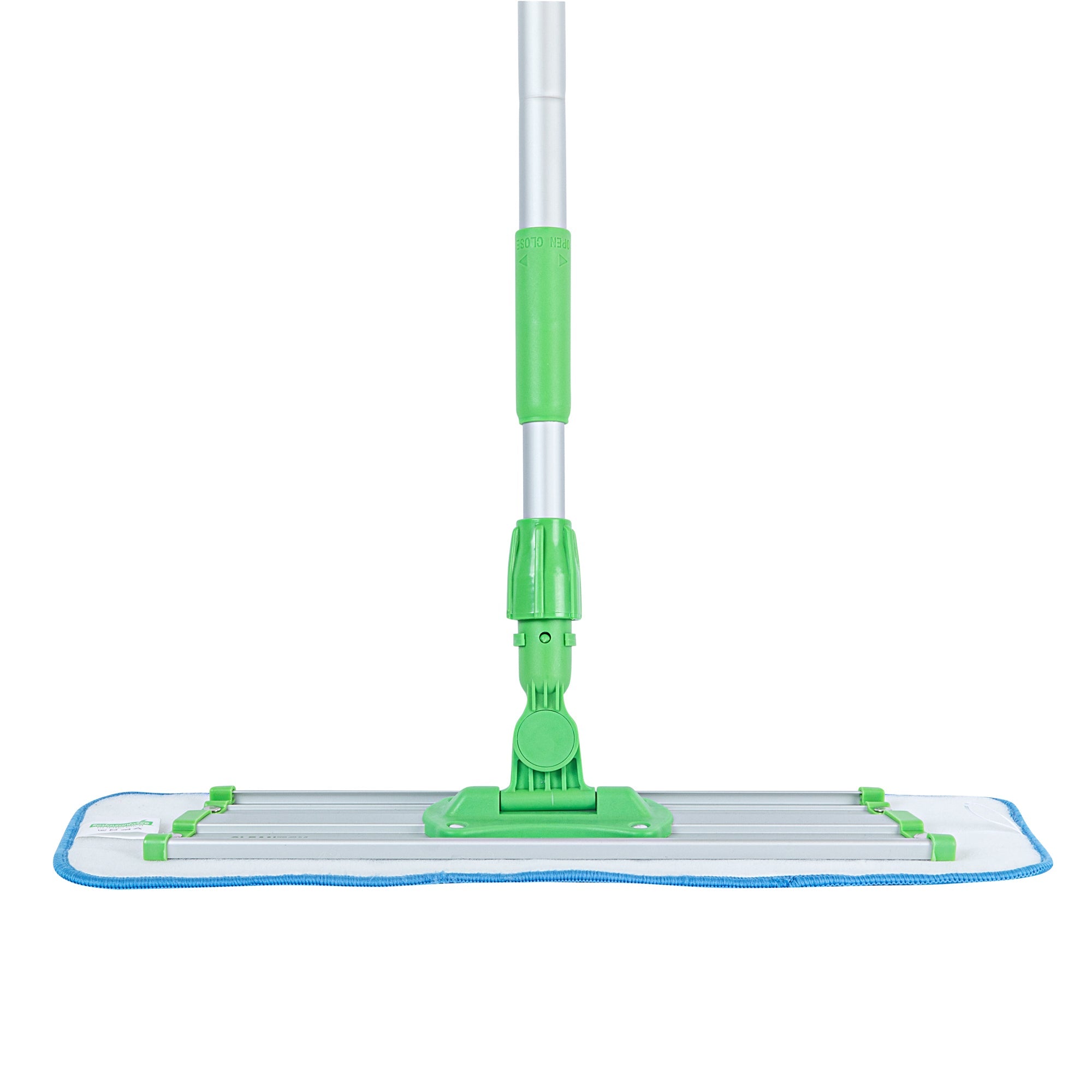 Clean Tek Professional Green Microfiber Mop - with Wet Mop Pad - 19 3/4" - 1 count box