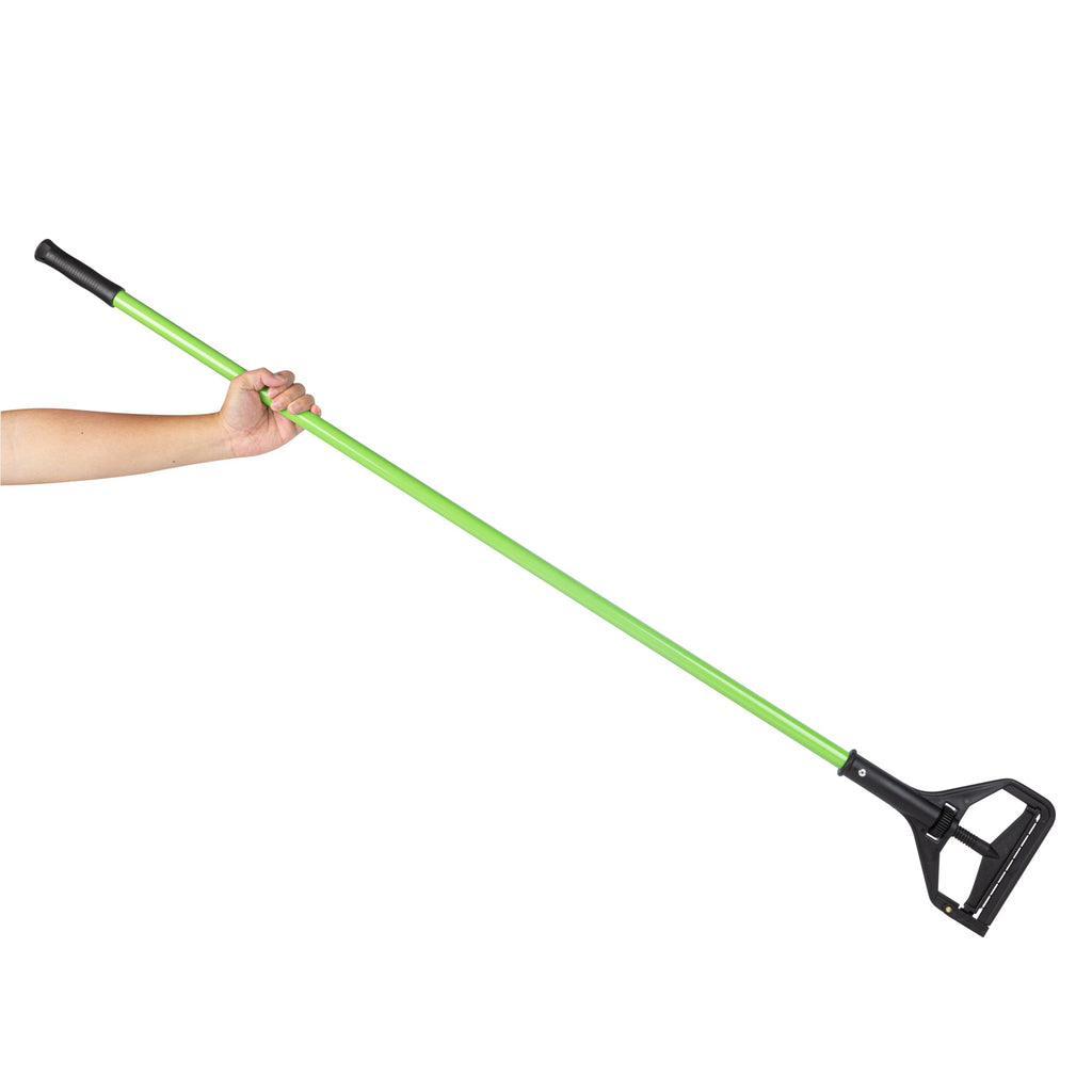 Clean Tek Professional Green Metal Quick Release Mop Handle - 60" - 1 count box