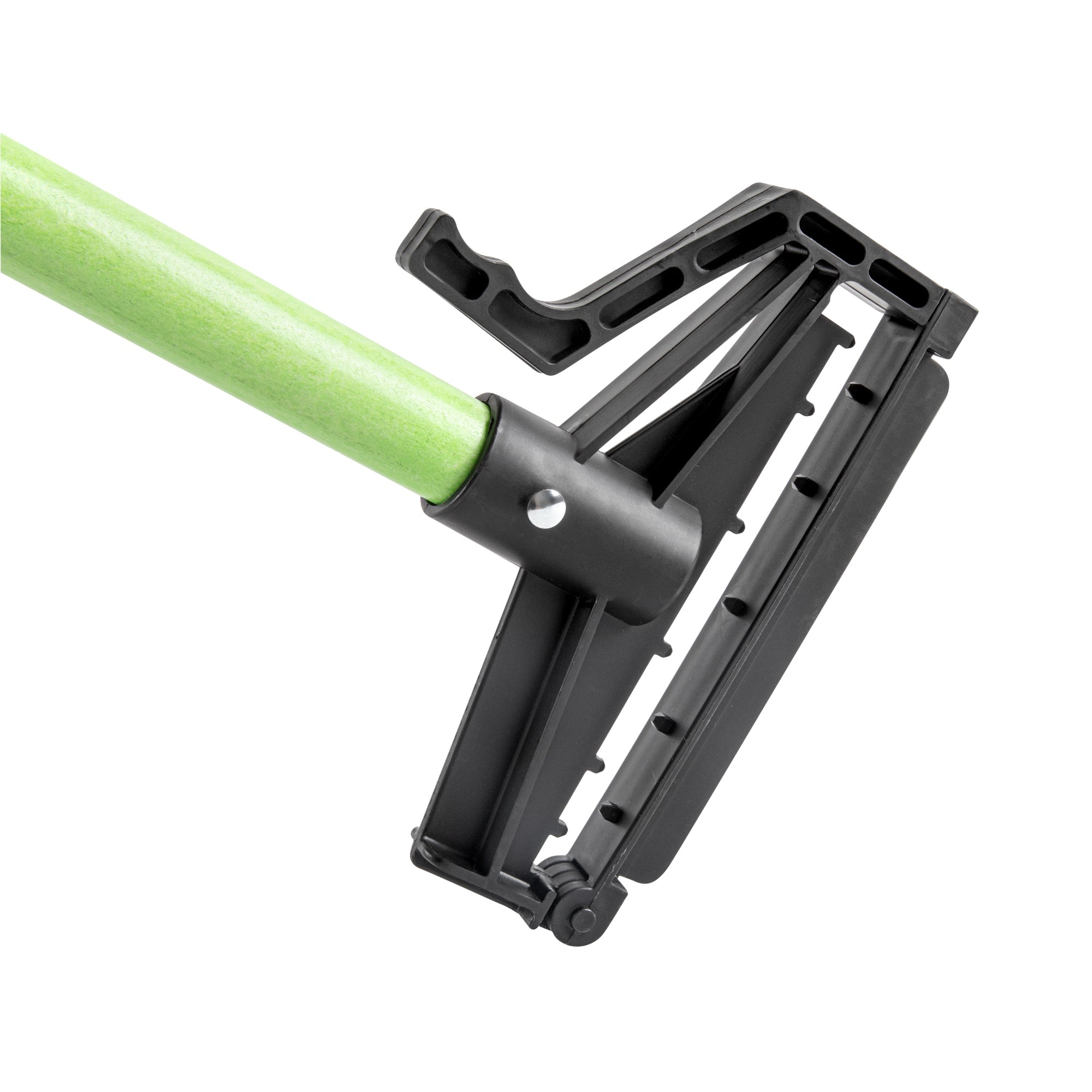 Clean Tek Professional Green Fiberglass Quick Release Mop Handle - with Trigger - 60" - 1 count box