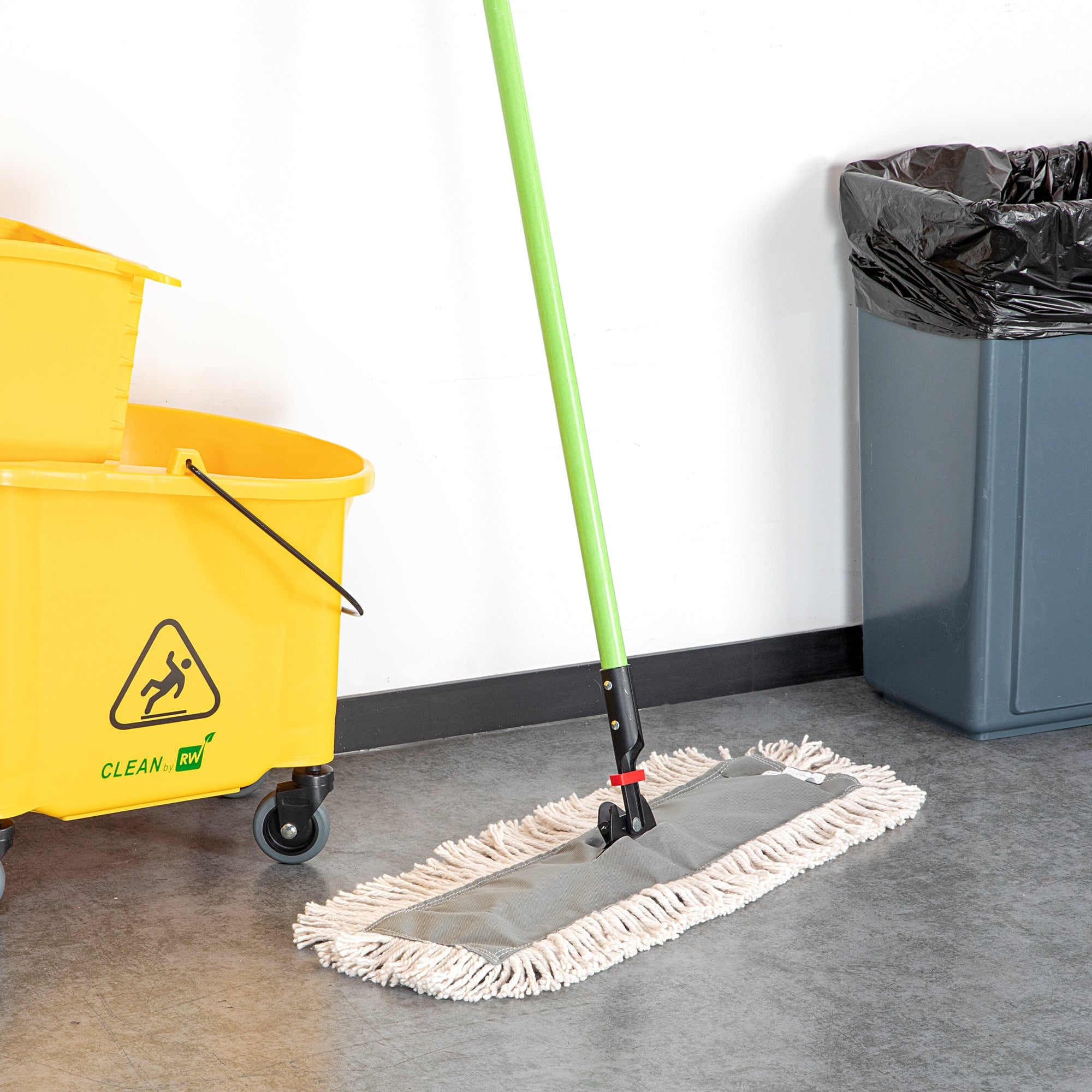 Clean Tek Professional Cotton Dry Dust Mop Head - 24" x 5" - 1 count box