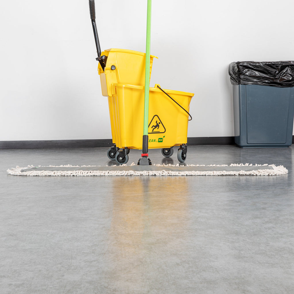 Clean Tek Professional Cotton Dry Dust Mop Head - 48" x 5" - 1 count box