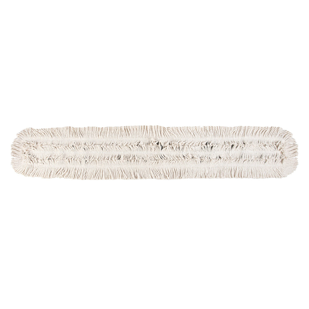 Clean Tek Professional Cotton Dry Dust Mop Head - 59 3/4" x 5" - 1 count box
