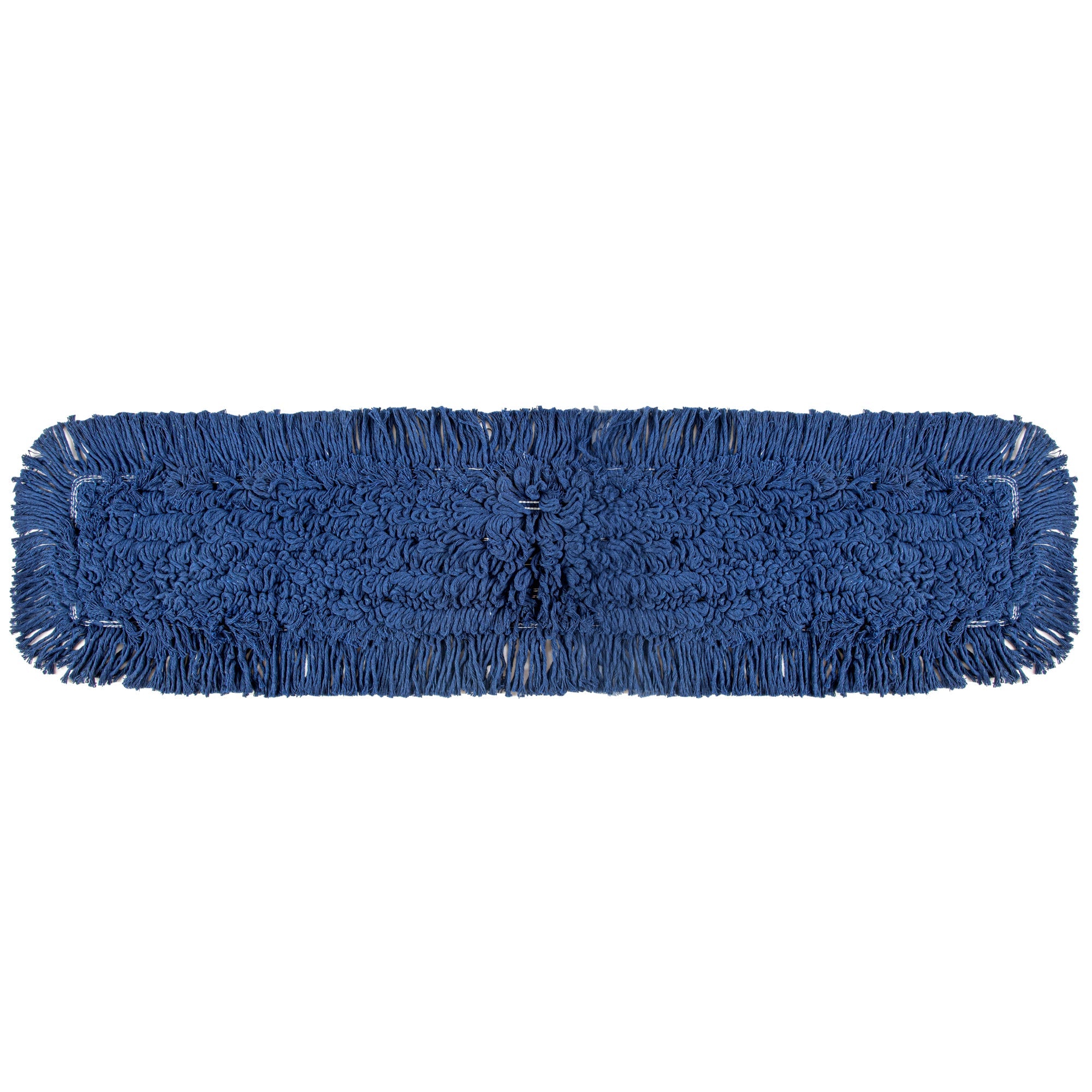 Clean Tek Professional Blue Cotton-Poly Dust Mop Head - 35 3/4" x 5" - 1 count box
