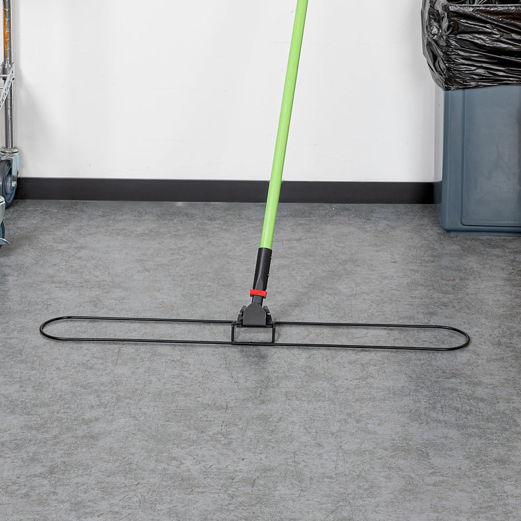 Clean Tek Professional Wire Swivel Snap Mop Frame - 35 3/4" x 5" - 1 count box