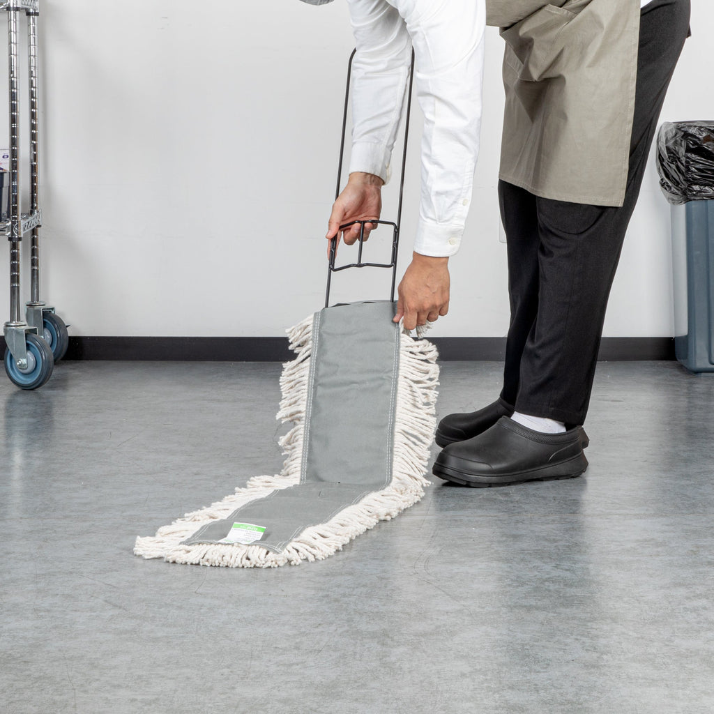 Clean Tek Professional Wire Swivel Snap Mop Frame - 35 3/4" x 5" - 1 count box