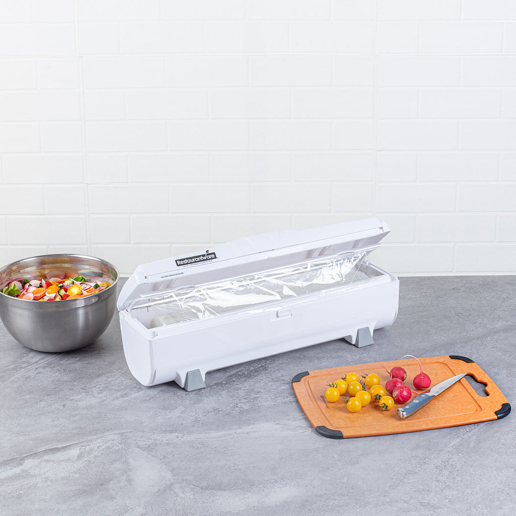Chef 101 Film and Foil Dispenser / Cutter - Fits 12" - 18" x 2000' Roll - 1 count box
