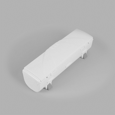Chef 101 Film and Foil Dispenser / Cutter - Fits 12" - 18" x 2000' Roll - 1 count box