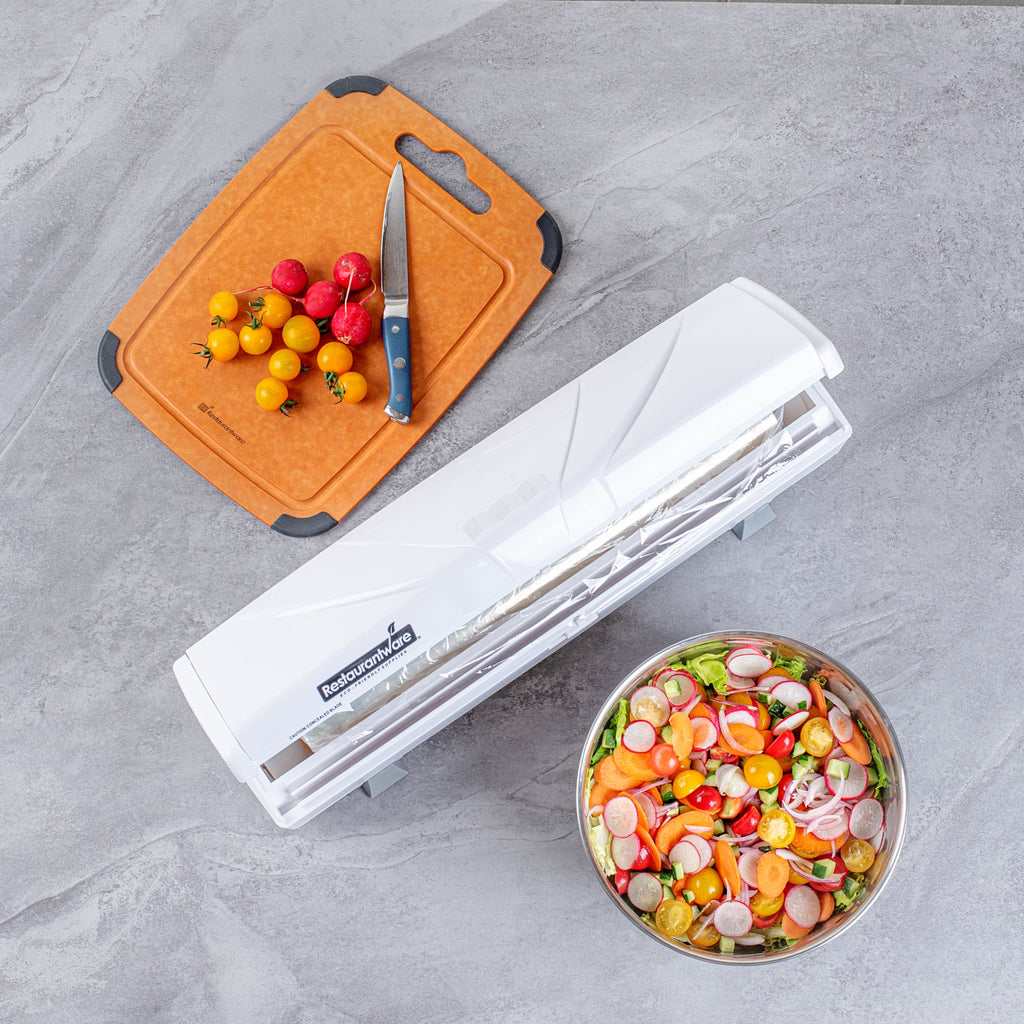 Chef 101 Film and Foil Dispenser / Cutter - Fits 12" - 18" x 2000' Roll - 1 count box