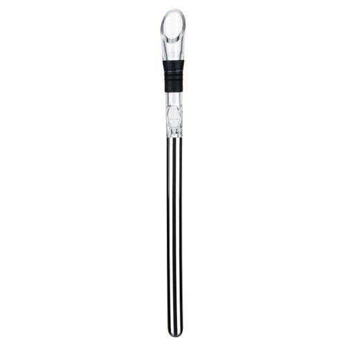 Bar Lux Stainless Steel Wine Chiller Stick / Pourer - with Aerator - 12 3/4" - 1 count box