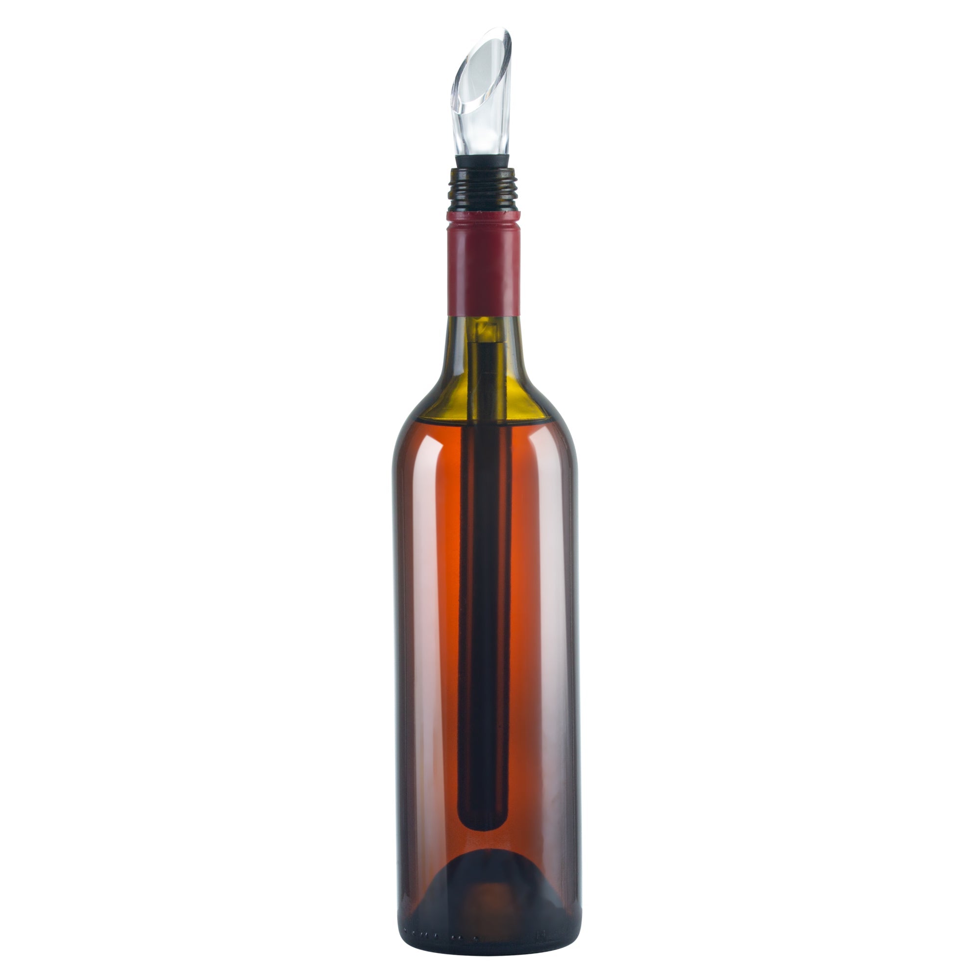 Bar Lux Stainless Steel Wine Chiller Stick / Pourer - with Aerator - 12 3/4" - 1 count box