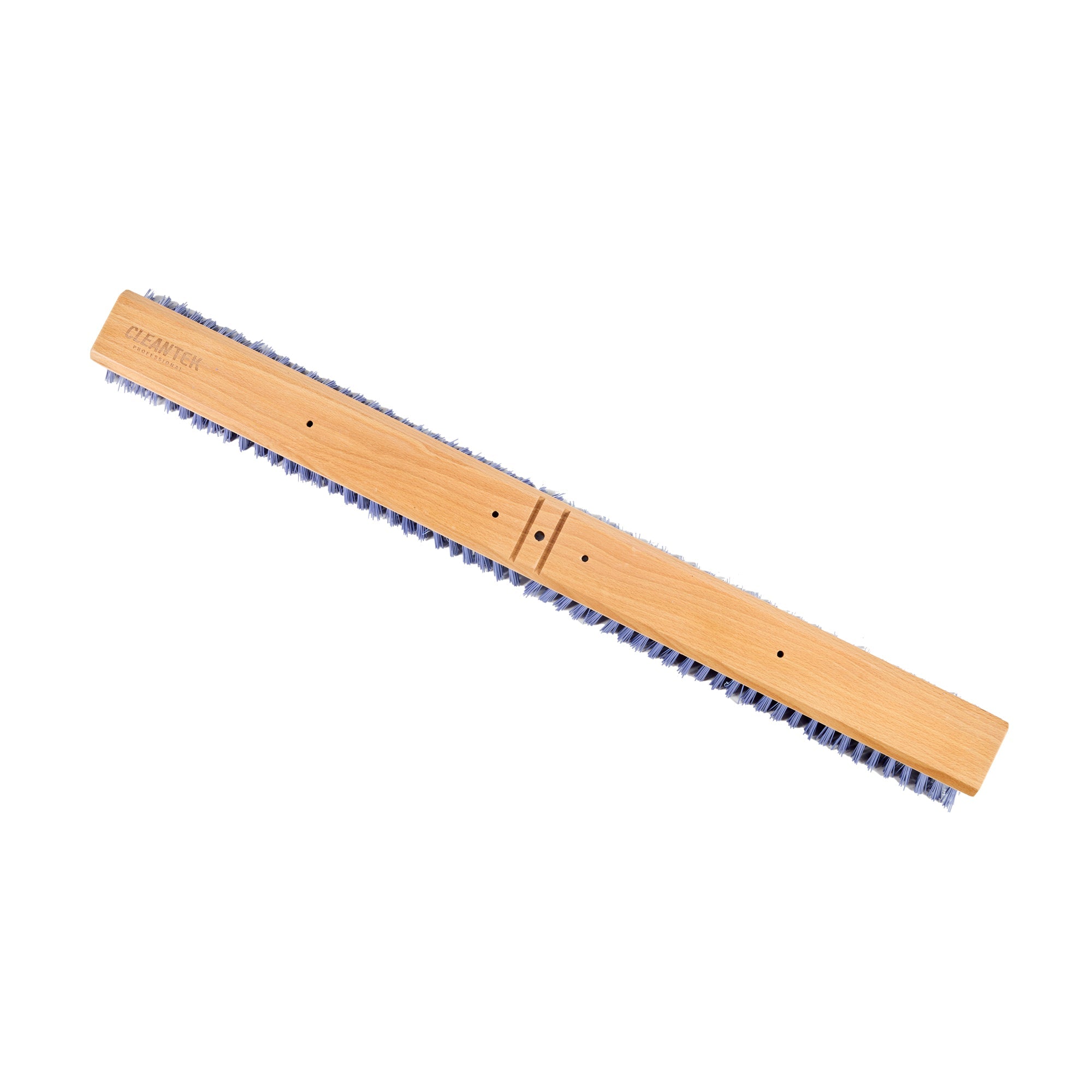 Clean Tek Professional 30" Hardwood Contractor / Push Broom Head - with Heavy Flagged Bristles - 1 count box