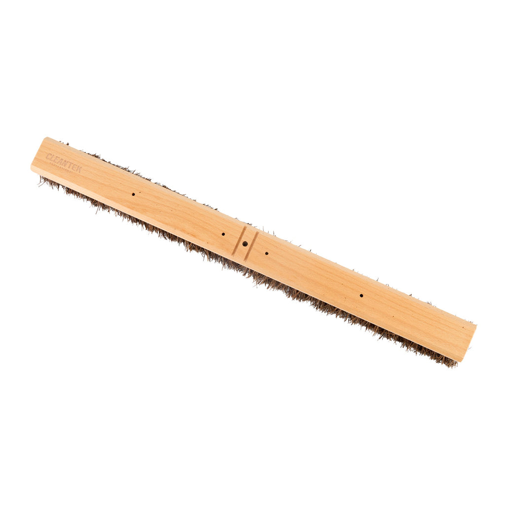 Clean Tek Professional 30" Hardwood Garage / Push Broom Head - with Palmyra Unflagged Bristles - 1 count box