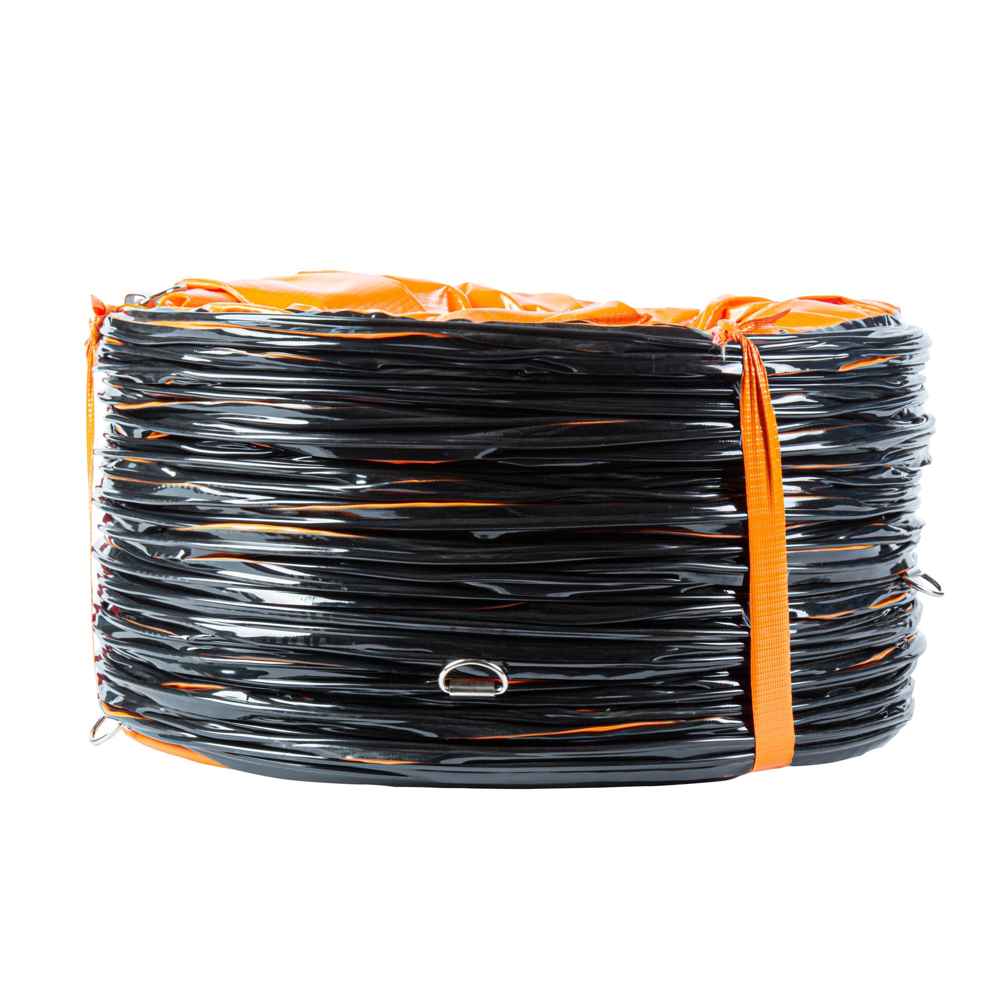 Wind Blade Orange PVC Ventilation Duct Hose - For 16" Ventilator Fan, Insulated, Extra Flexible - 15 3/4" x 25' - 1 count box
