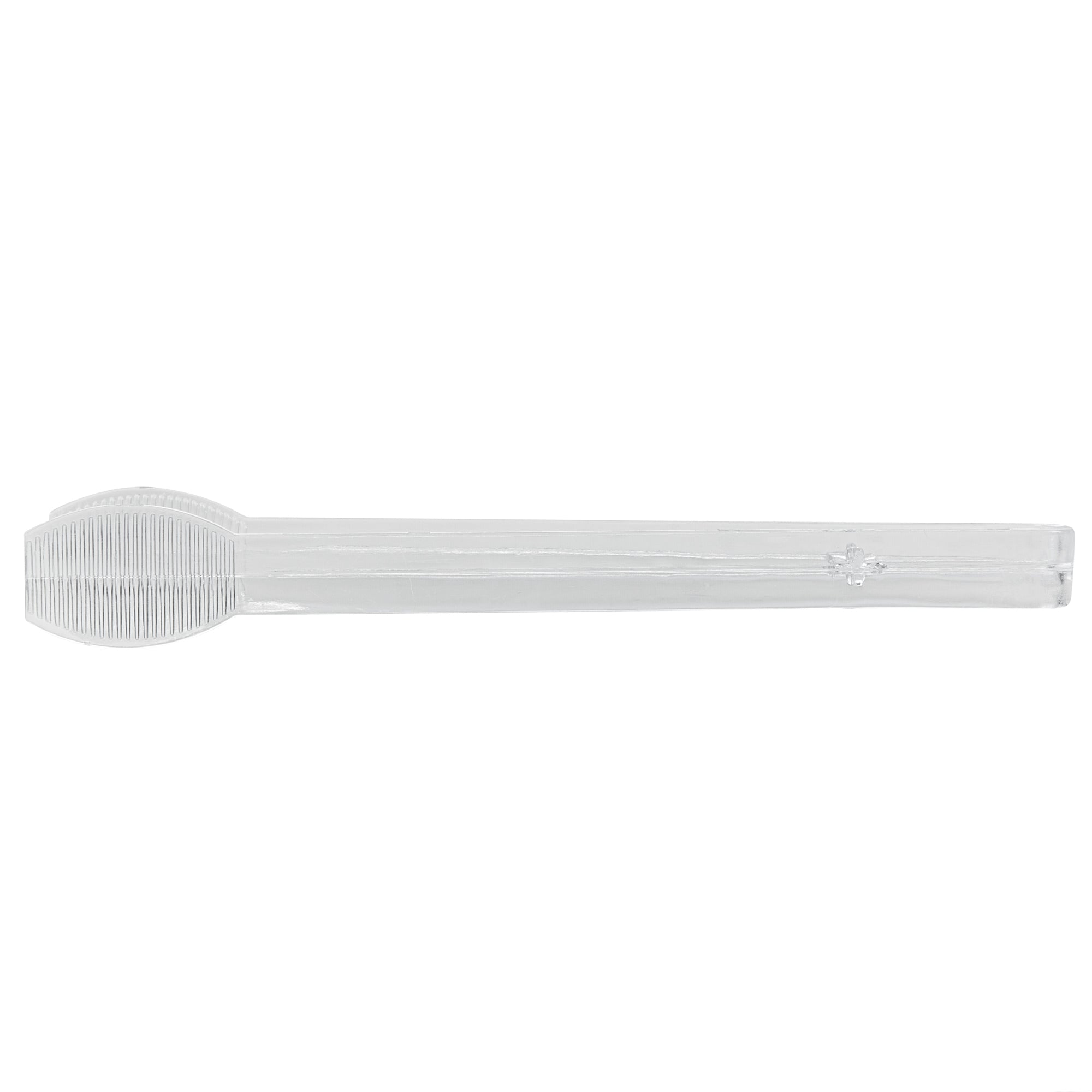 Cater Tek Clear Plastic Tongs - Ridged - 9" - 10 count box