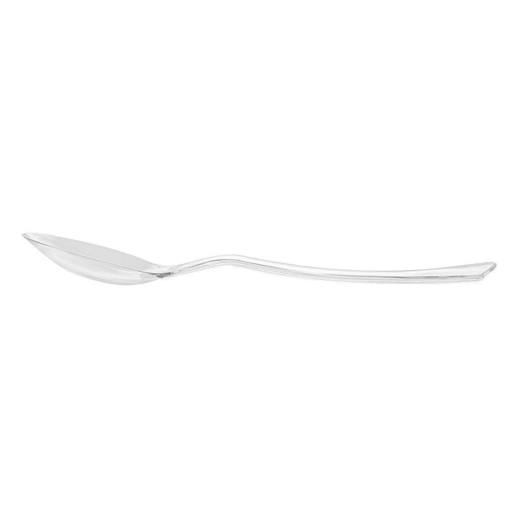 Cater Tek Clear Plastic Serving Spoon - 9 3/4" - 100 count box