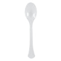 Cater Tek White Plastic Serving Spoon - 9 3/4" - 100 count box