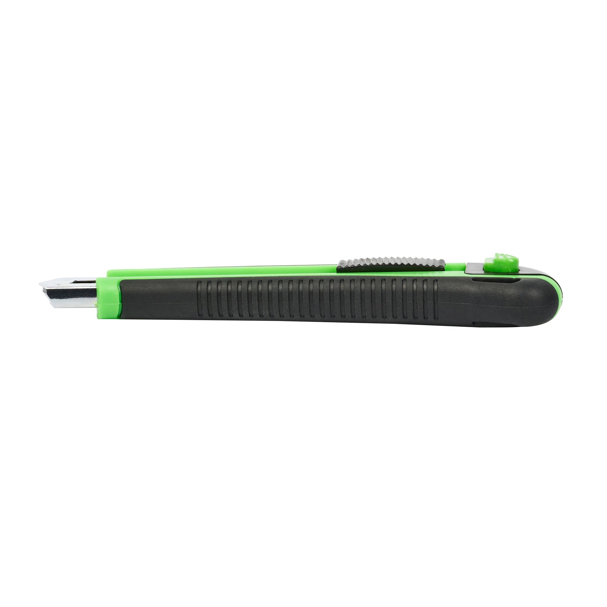 Handy Tek Green Snap Off Blade Knife - Anti-Slip Handle - 6 3/4" - 1 count box
