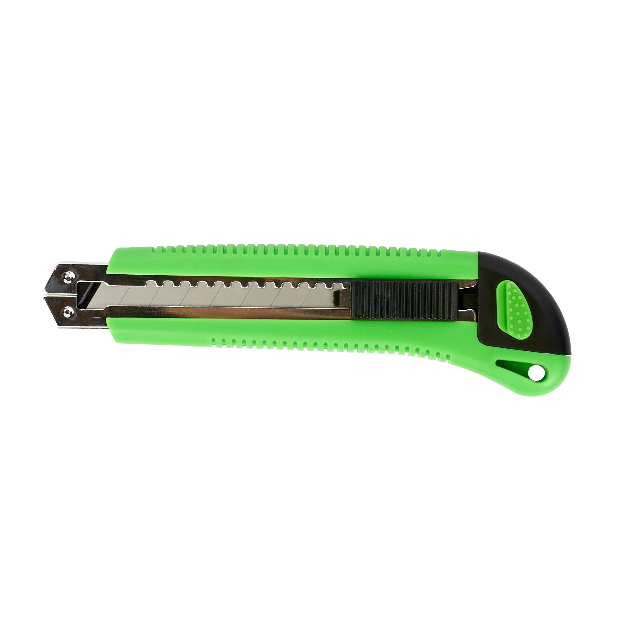 Handy Tek Green Snap Off Blade Knife - 6 3/4" - 1 count box