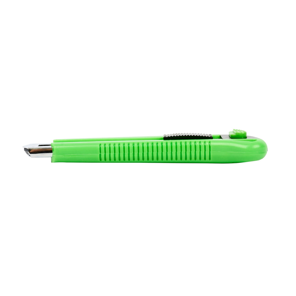 Handy Tek Green Snap Off Blade Knife - 6 3/4" - 1 count box