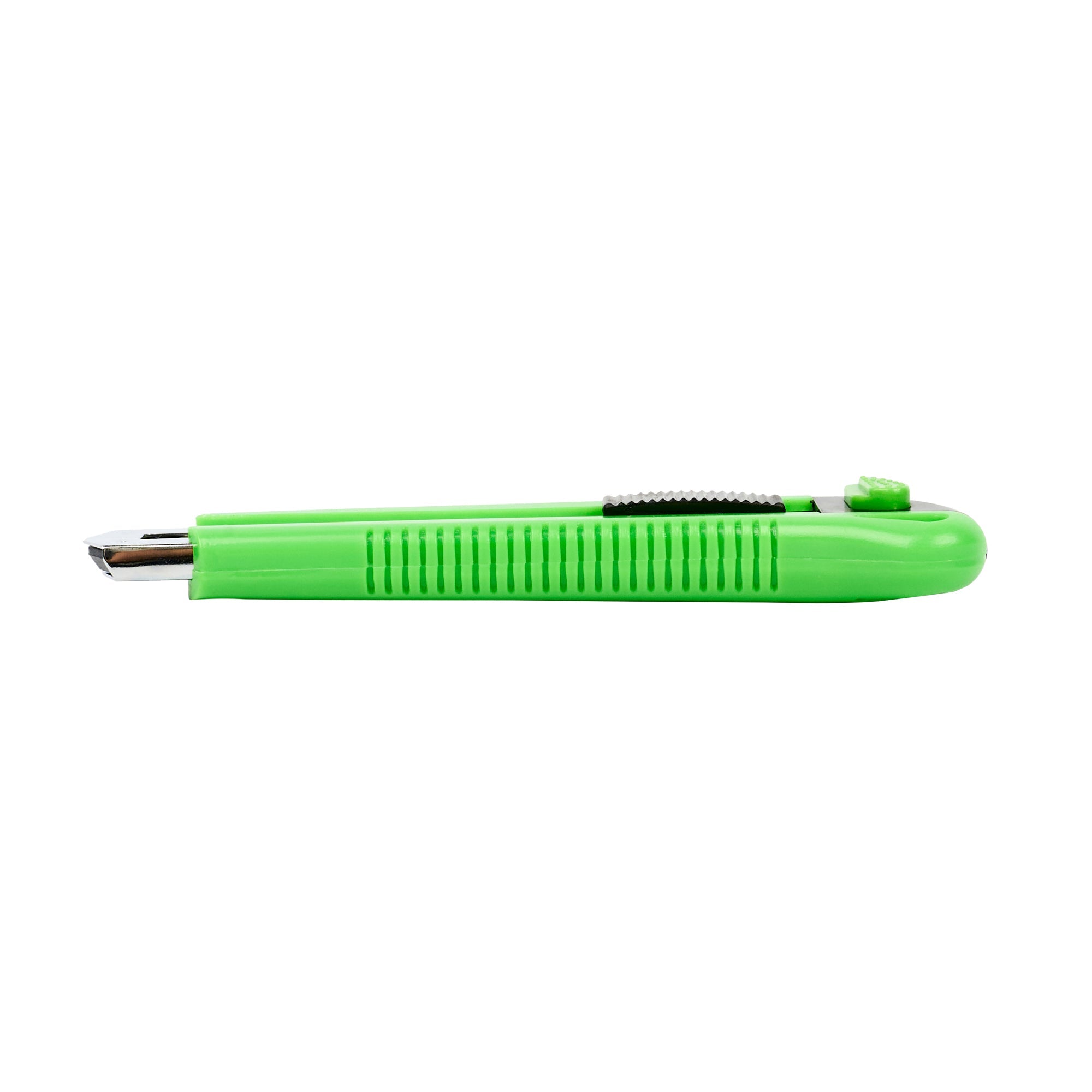 Handy Tek Green Snap Off Blade Knife - 6 3/4" - 12 count box