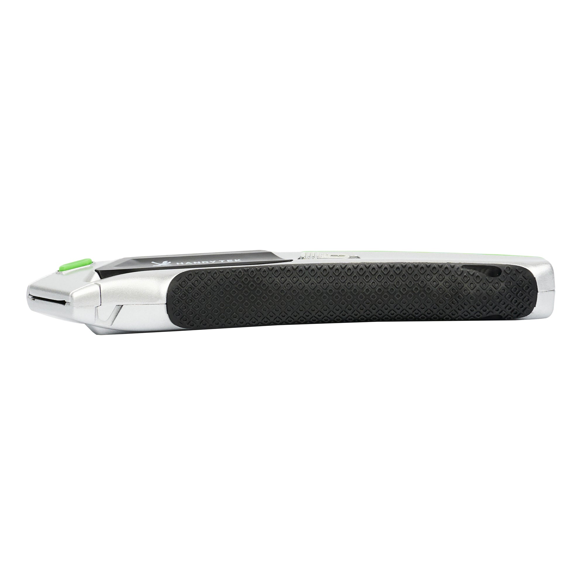 Handy Tek Silver Auto-Loading Utility Knife - Quick Change, Heavy Duty - 7" - 1 count box