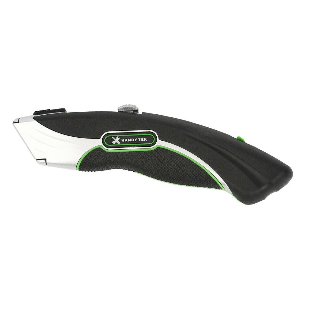 Handy Tek Black Dual Blade Utility Knife - Quick Change, Heavy Duty - 7" - 1 count box
