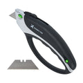 Handy Tek Black Safety Utility Knife - Quick Change, Heavy Duty - 6 3/4" - 1 count box