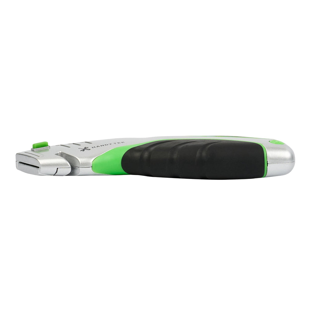 Handy Tek Silver Utility Knife - Quick Change, Heavy Duty - 7" - 12 count box