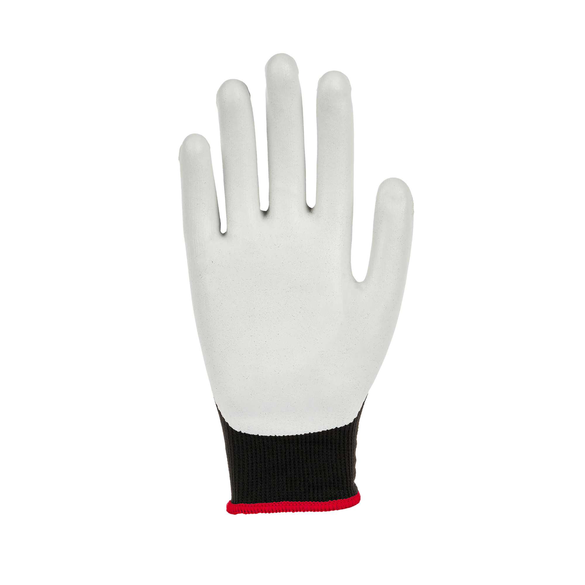 Life Protector Black Nylon Small Work Gloves - with Foam Nitrile Palm Coating - Pair - 1 count box