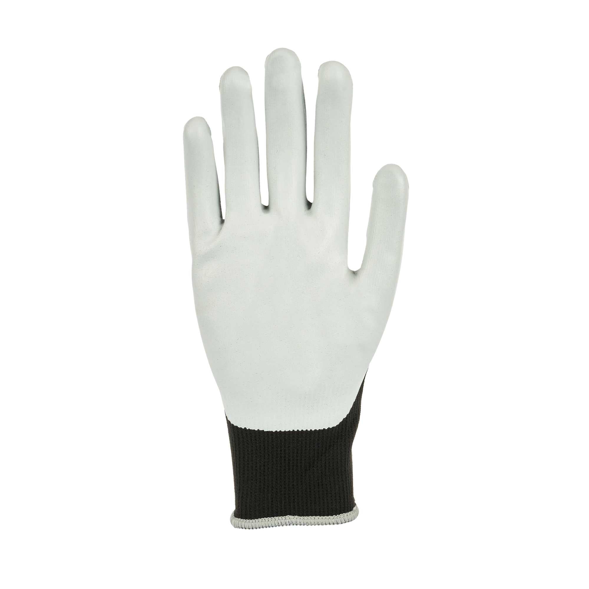 Life Protector Black Nylon Extra Large Work Gloves - with Foam Nitrile Palm Coating - Pair - 1 count box