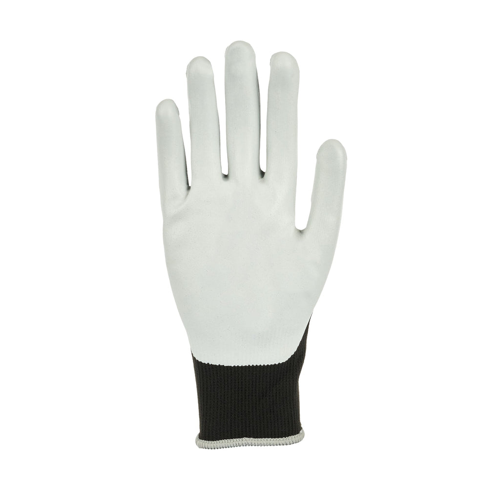 Life Protector Black Nylon Extra Large Work Gloves - with Foam Nitrile Palm Coating - Pair - 10 count box