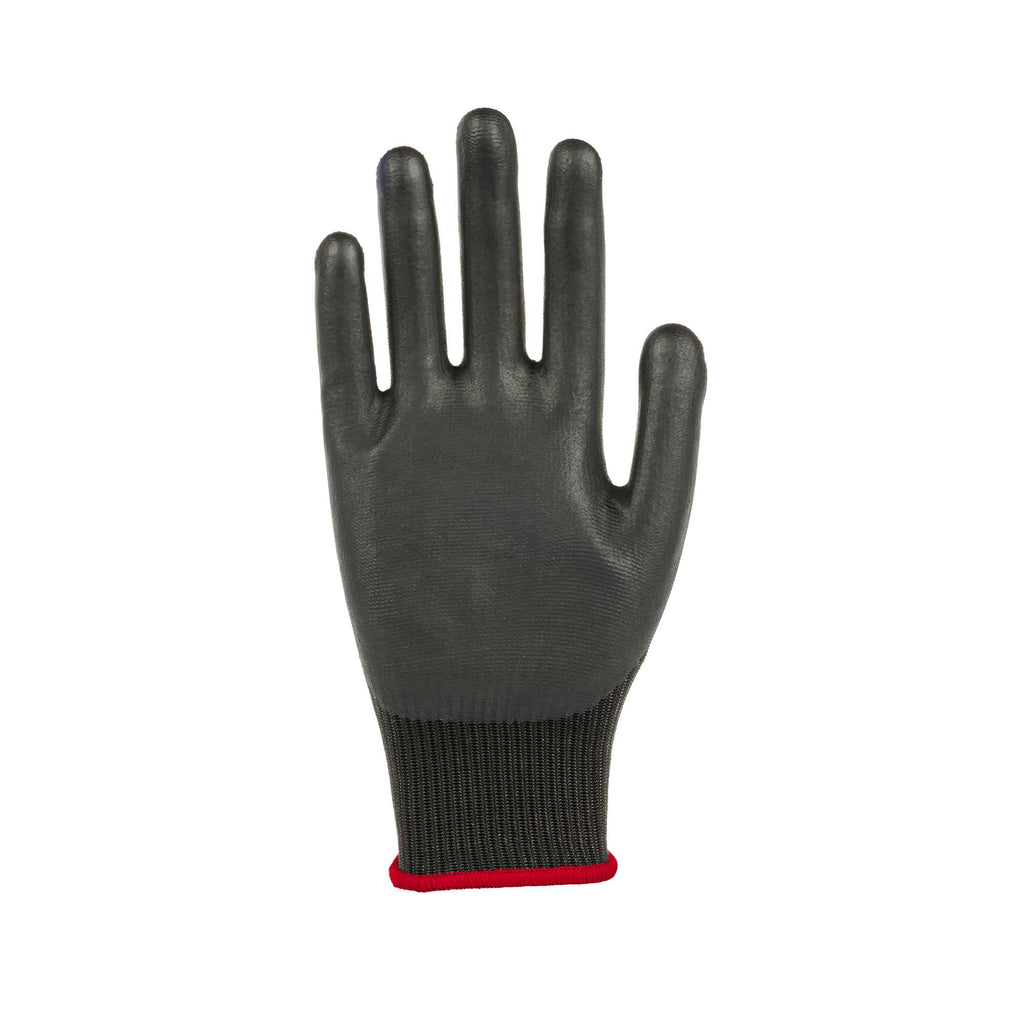 Life Protector Black HPPE Nylon / Spandex Small Work Gloves - with Ultra-Thin Foam Nitrile Palm Coating, Cut-Resistant - Pair - 1 count box