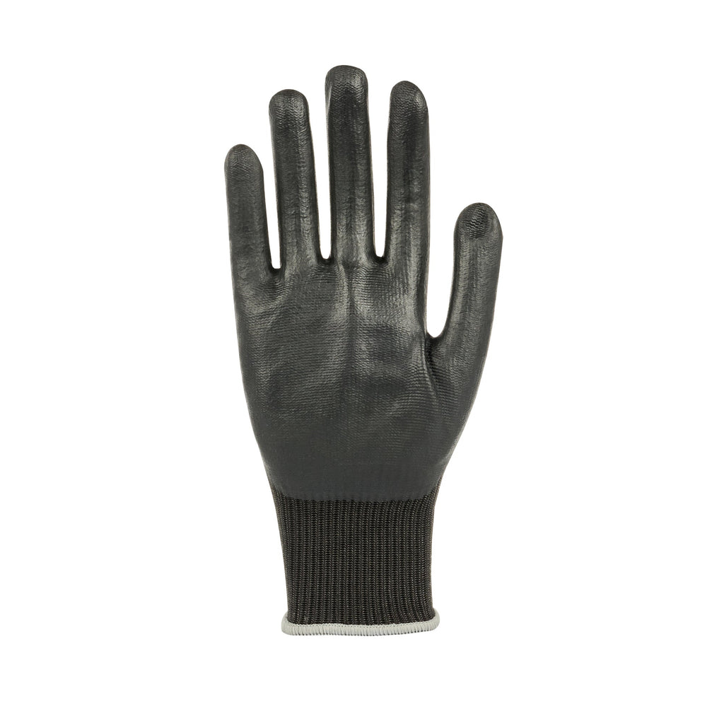 Life Protector Black HPPE Nylon / Spandex Extra Large Work Gloves - Ultra-Thin Foam Nitrile Palm Coating,Cut-Resistant - Pair - 10 count box