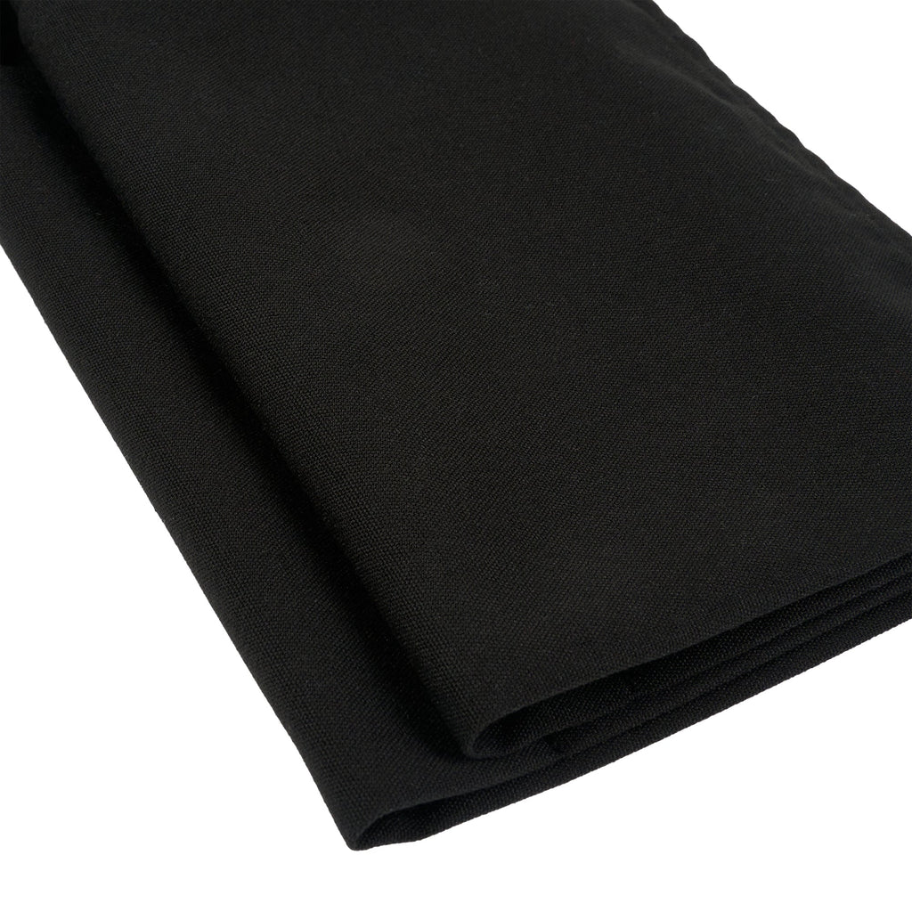 Chef 101 Black Standard Waist Apron - with 3 Pockets - 24" x 12" - 1 count box