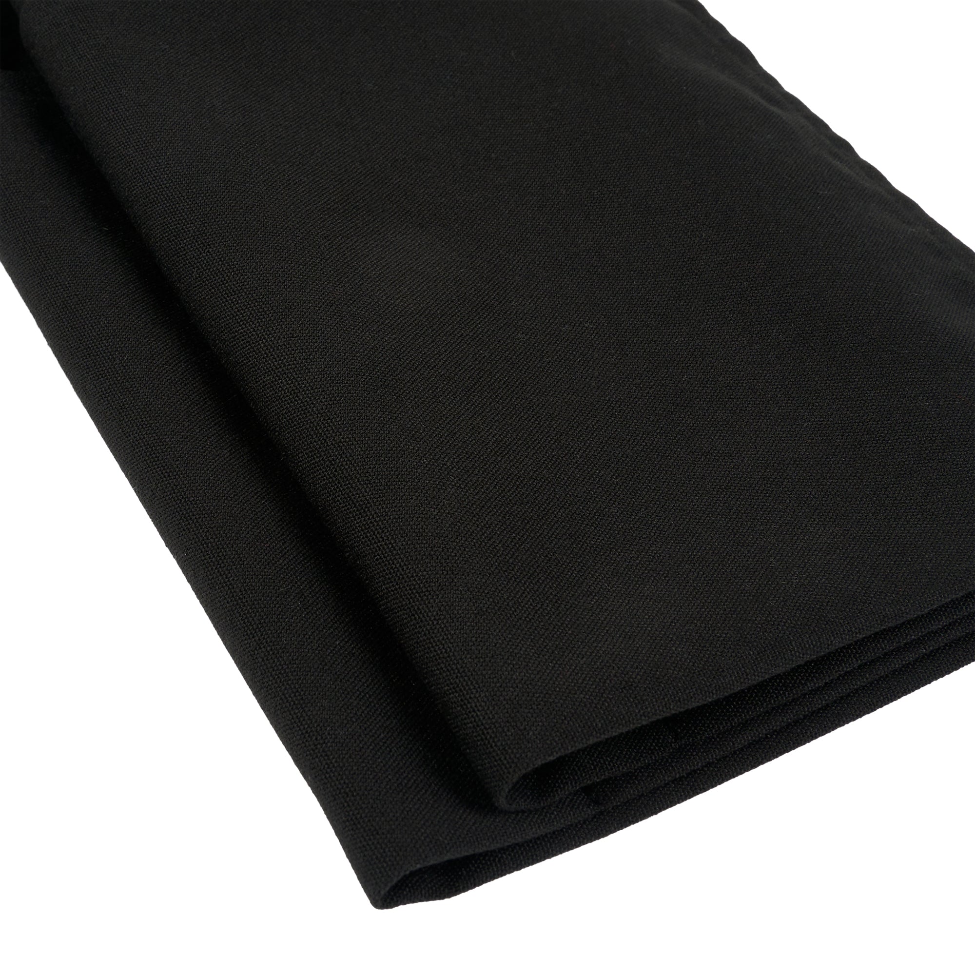 Chef 101 Black Standard Waist Apron - with 3 Pockets - 24" x 12" - 1 count box