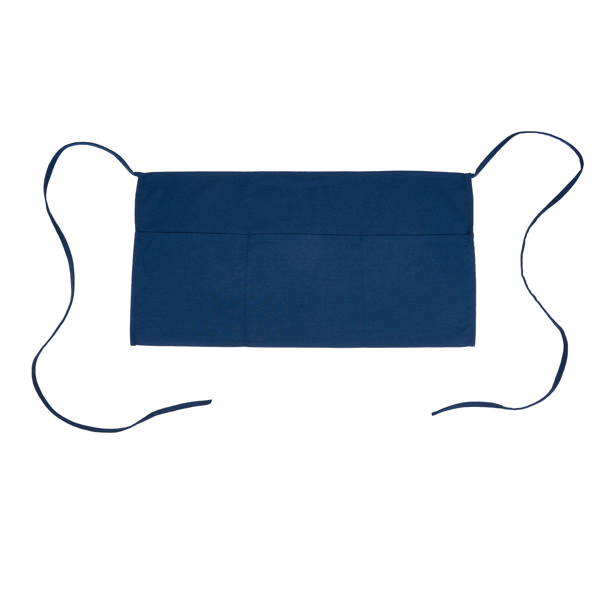 Chef 101 Blue Standard Waist Apron - with 3 Pockets - 24" x 12" - 100 count box