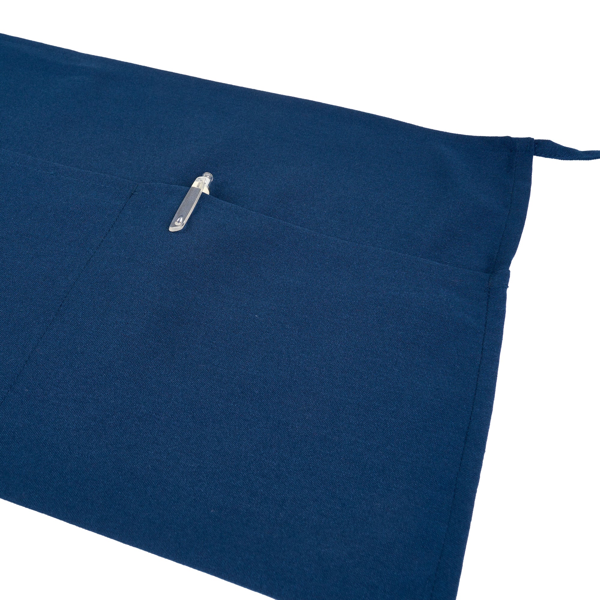Chef 101 Blue Standard Waist Apron - with 3 Pockets - 24" x 12" - 100 count box