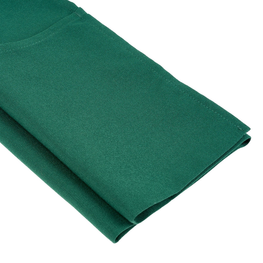 Chef 101 Green Standard Waist Apron - with 3 Pockets - 24" x 12" - 100 count box