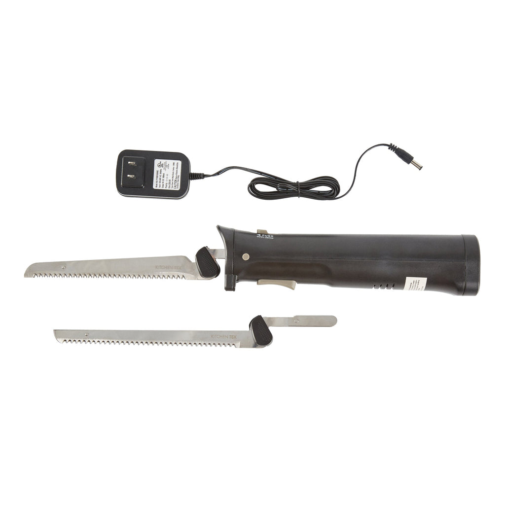 Kitchen Tek Cordless Electric Knife Set - with Lithium Ion Battery, 100-240V - 1 count box