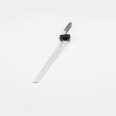 Kitchen Tek Stainless Steel 11" Bread Blade - for Cordless Electric Knife Set - 1 count box