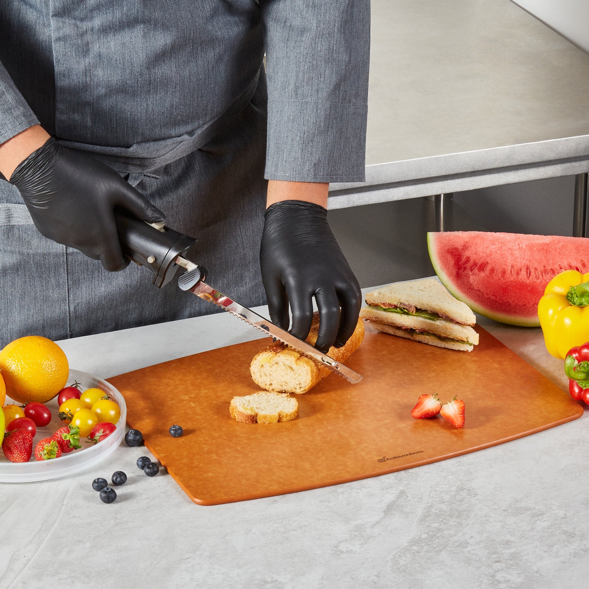 Kitchen Tek Stainless Steel 11" Bread Blade - for Cordless Electric Knife Set - 1 count box