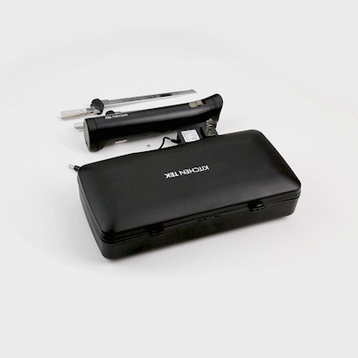 Kitchen Tek Cordless Electric Knife Set - with Storage Case, Lithium Ion Battery, 100-240V - 1 count box