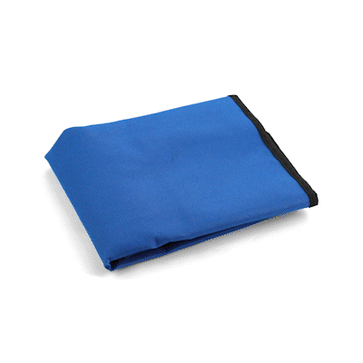 Clean Tek Professional Blue Plastic Bag - for Heavy Duty 3-Shelf Janitor Cart - 1 count box