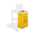 Clean Tek Professional Yellow Plastic Bag - for Heavy Duty 3-Shelf Janitor Cart - 1 count box