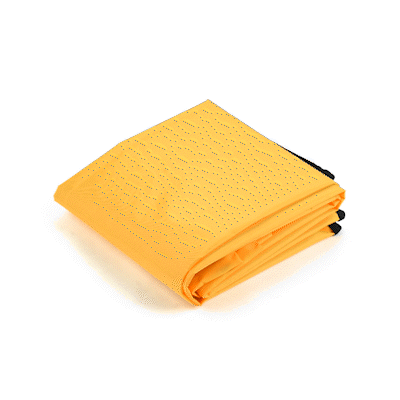 Clean Tek Professional Yellow Plastic Bag - for Heavy Duty 3-Shelf Janitor Cart - 1 count box