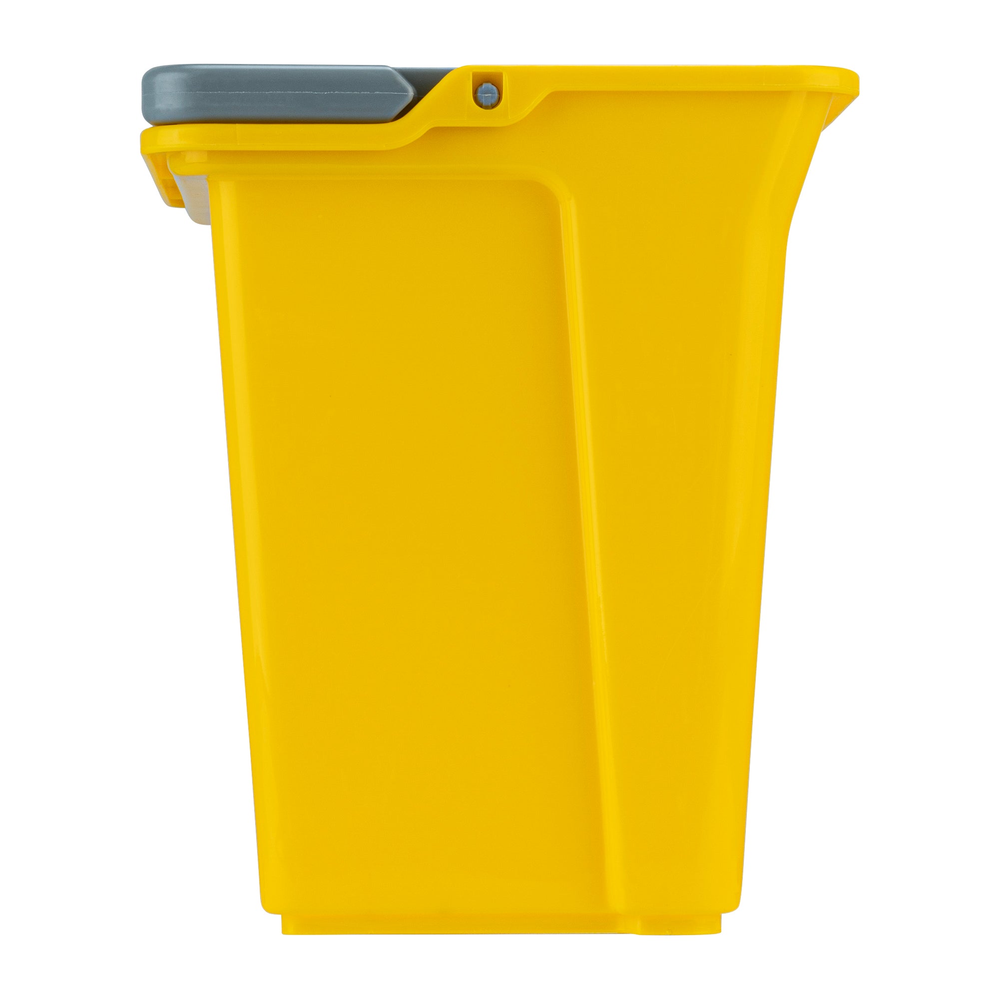 Clean Tek Professional 6 Qt Yellow Cleaning Bucket - 9 1/4" x 7" x 8 3/4" - 1 count box