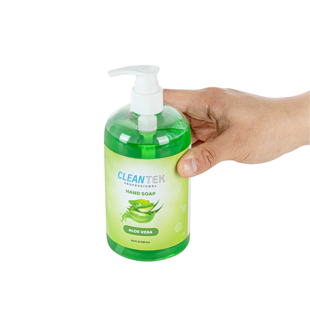 Clean Tek Professional 16.9 fl. oz Liquid Hand Soap - Aloe Vera - 1 count box